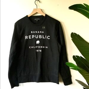 Banana Republic Logo Sweatshirt